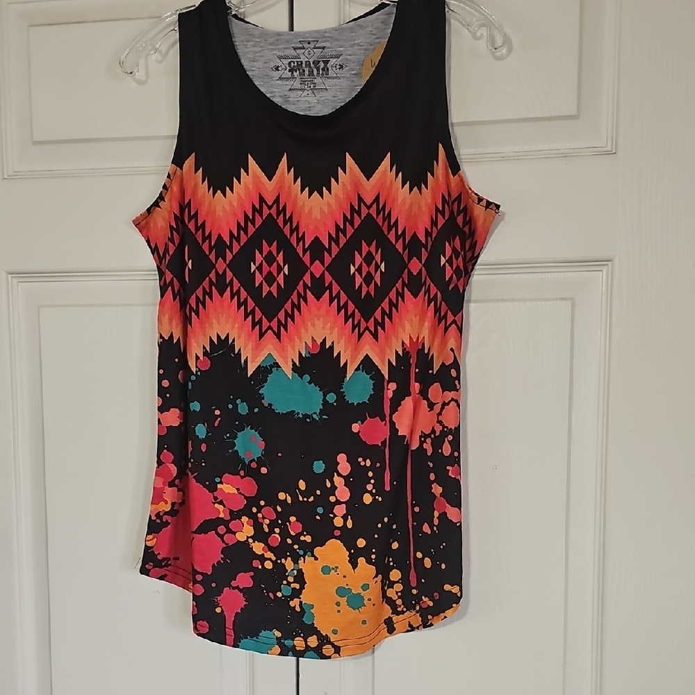 Crazy Train Wacky Wild Tank Top
